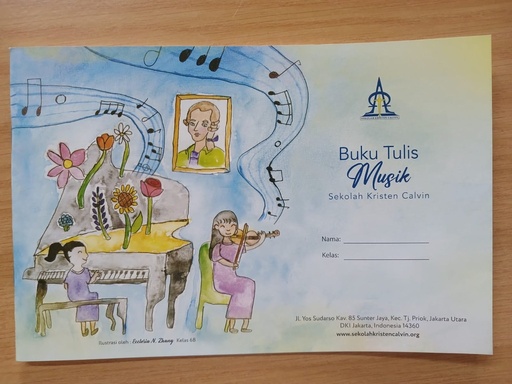 [STO00051] Buku tulis Musik (Manuskrip)